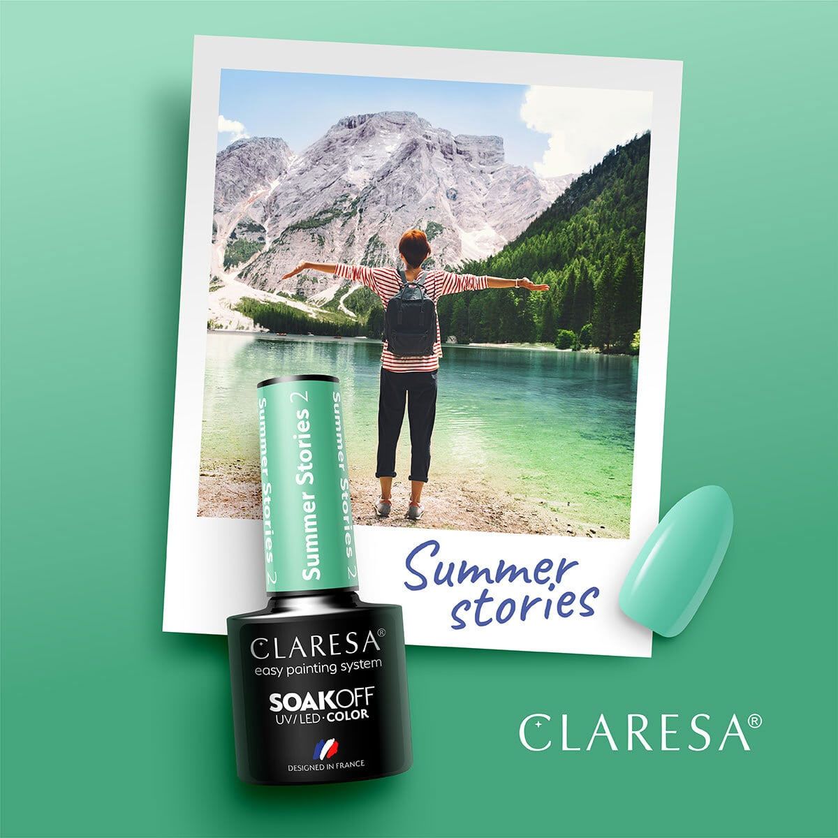 Claresa Claresa UV lideró a Gelak 5ml Summer Stories 2
