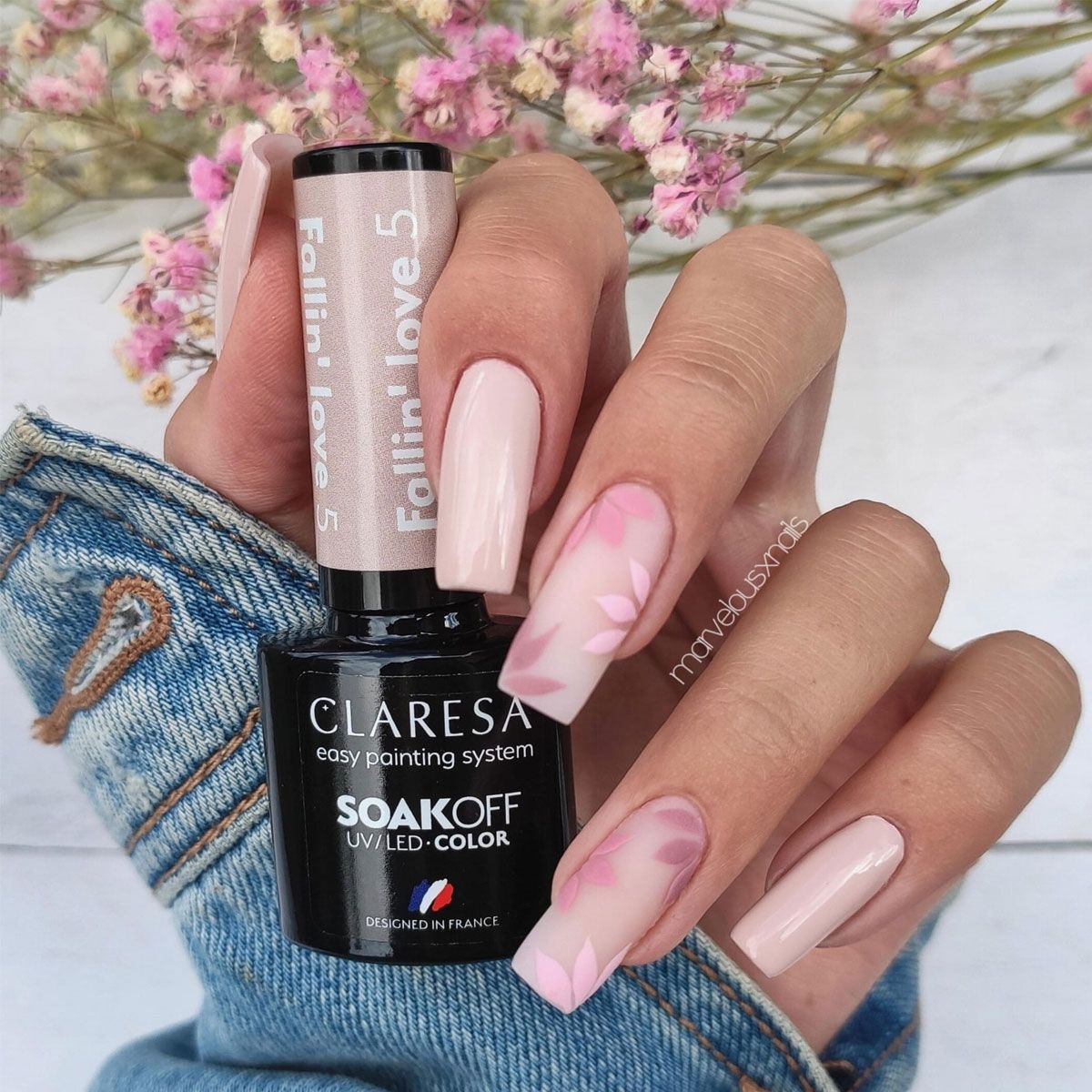 Clarisa Claresa UV Led Gellak 5ml Fallin 'Love 5