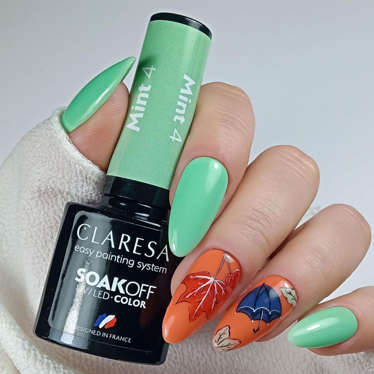 Claresa Claresa UV LED Gelak 5ml Mint 4