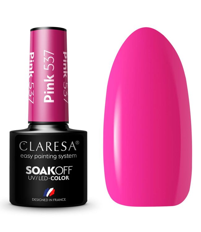 Claresa Claresa UV LED Gellak 5ml Pink 537 Balloon Journey