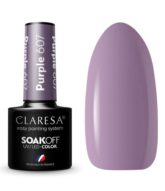 ClareSa Claresa UV LED Gellak 5ml Purple 607 VIBE SAVANNA