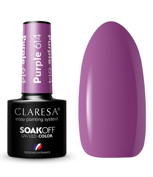 Claresa Claresa UV Led Gellak 5ml Purple 614 Funfair