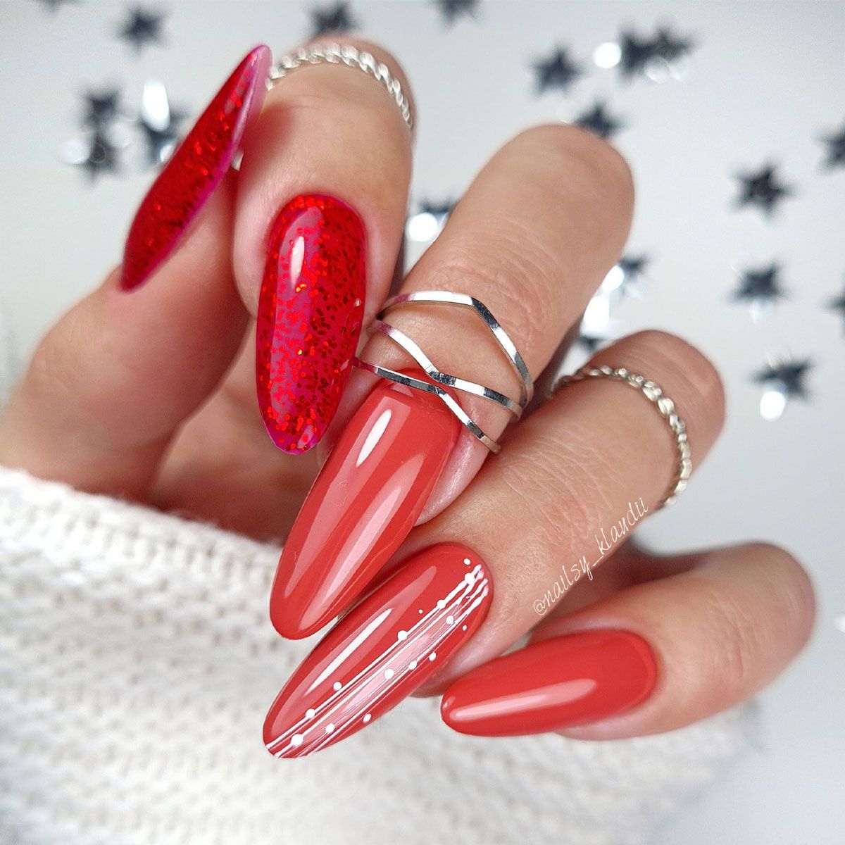Clarisa Claresa UV ha guidato Gellak 5 ml Red 431 Sentimenti caldi