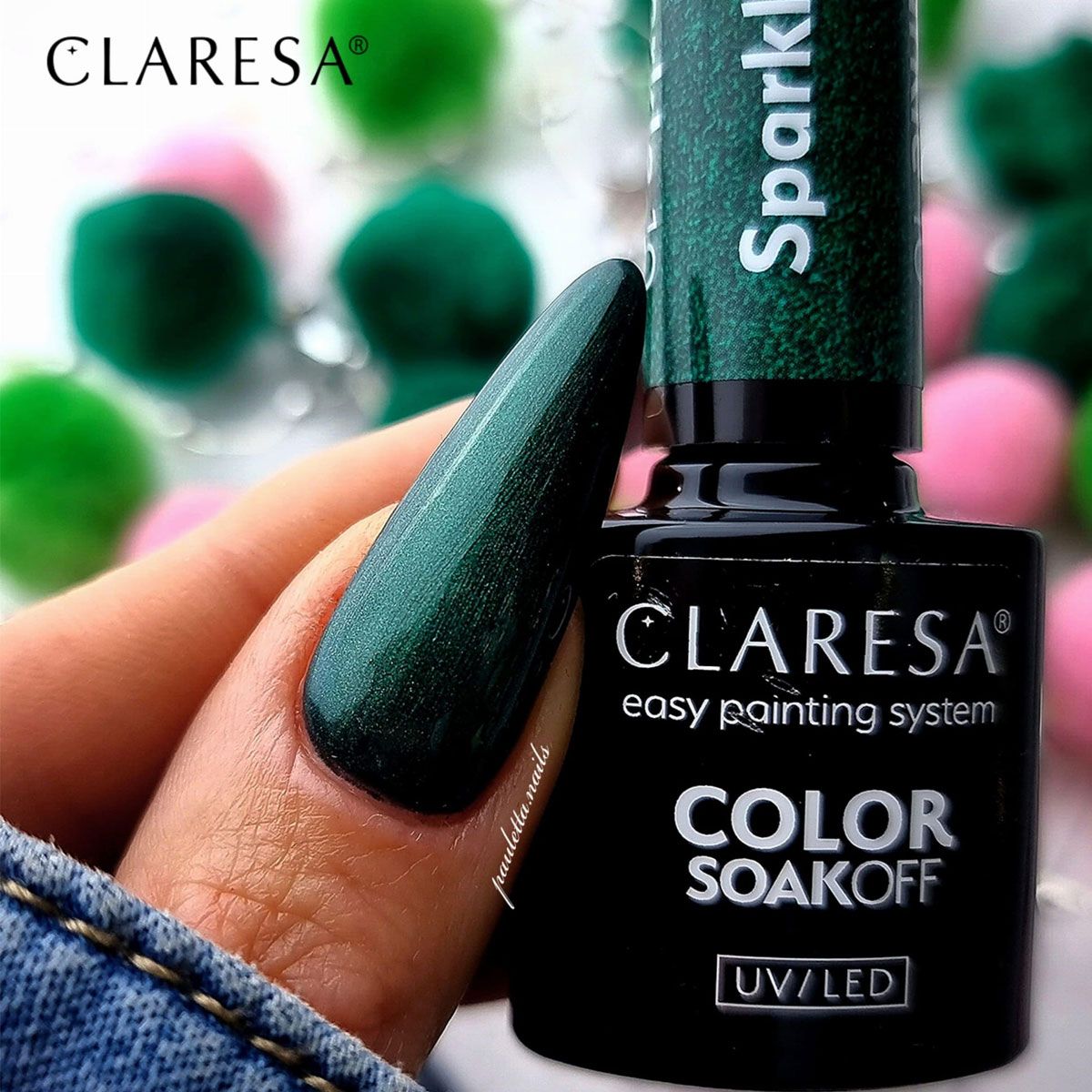 Claresa Esmalte en gel UV LED 5ml Sparkle 10