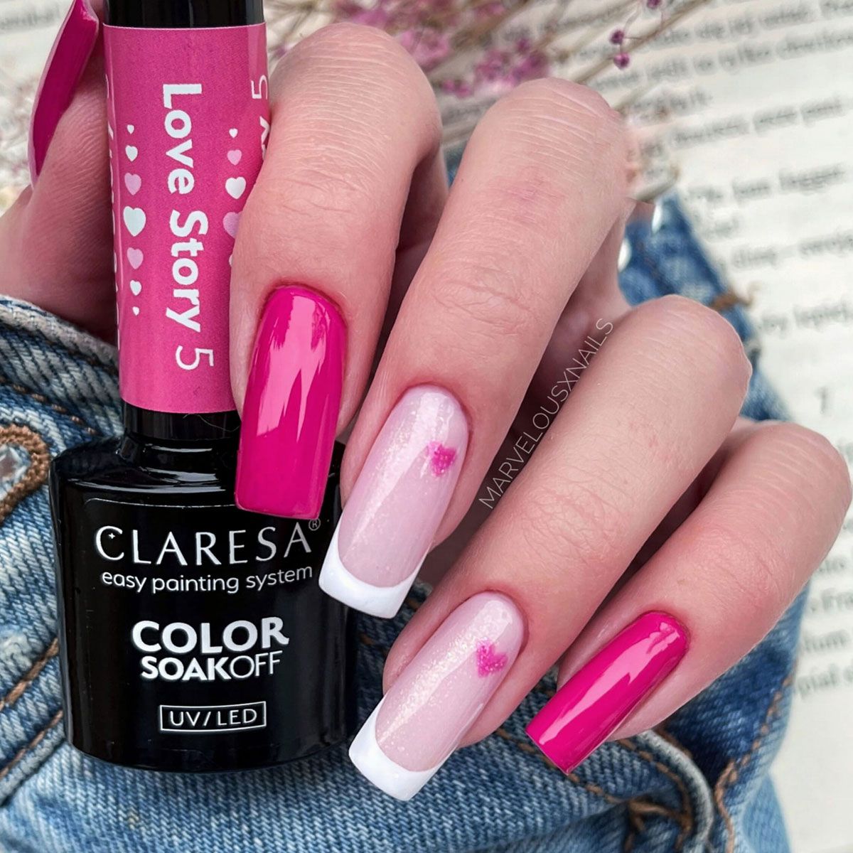 Claresa uv led gellak 5ml love story 5