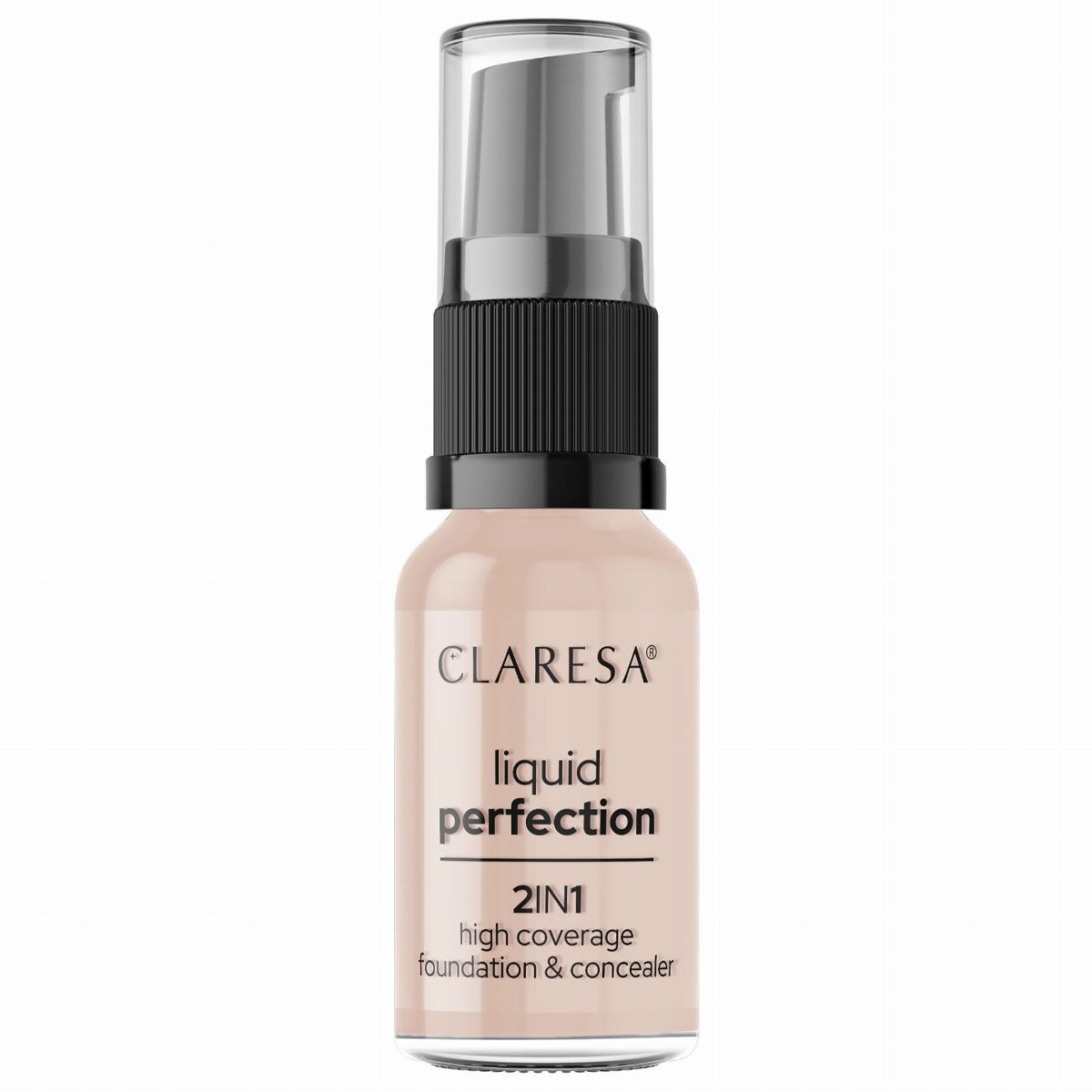 Claresa Claresa Liquid Perfection 2 in 1 Concealer e Fondazione 103 Medium cool 18gr.