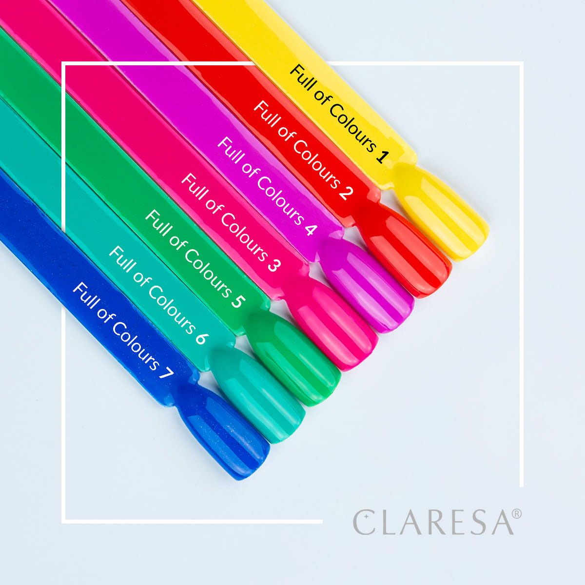 Claresa Claresa UV LED Gelak 5ml lleno o colores 6