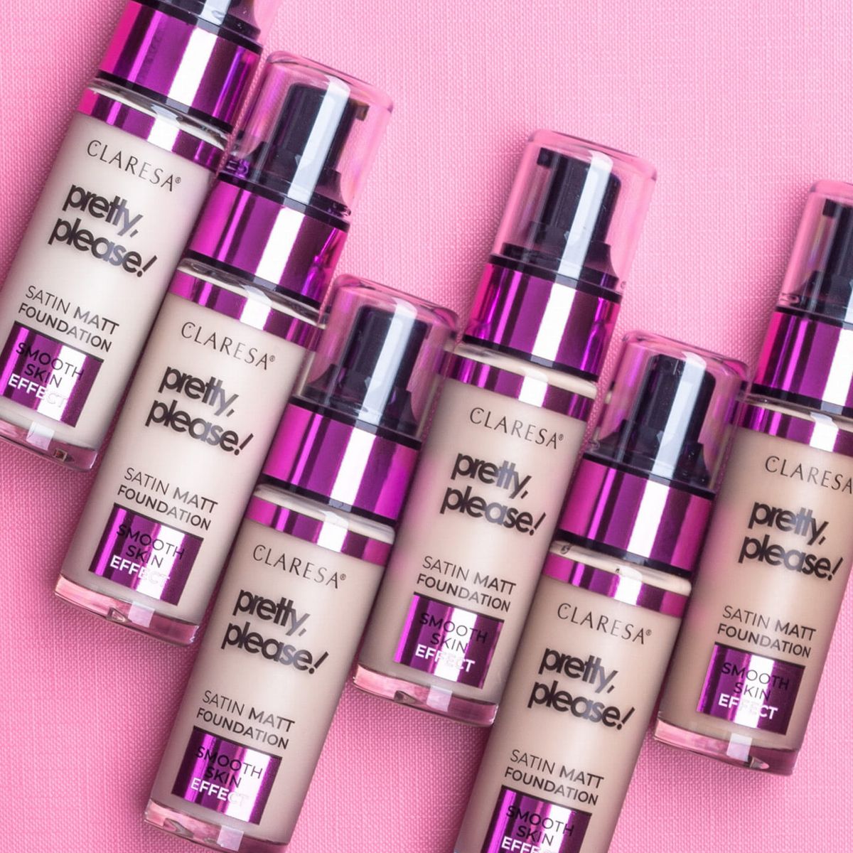 Clarisa Clarisa Satin Matt Foundation Pretty, per favore! 06 TAN 34GR.