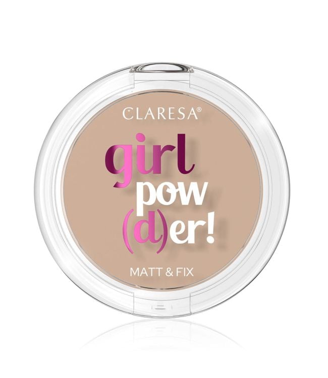 Claresa Claresa Girl Pow (D) er! Matt Fix Pressato in polvere 03 Sunkissed 12gr.