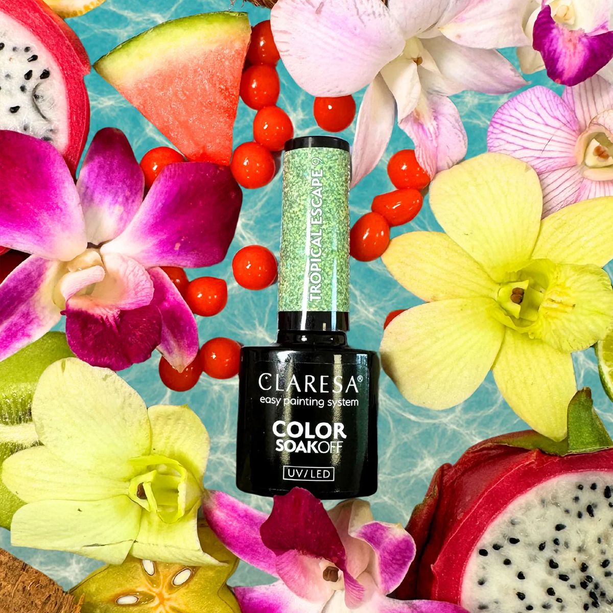 Claresa UV lideró a Gelak 5ml Escape tropical 9