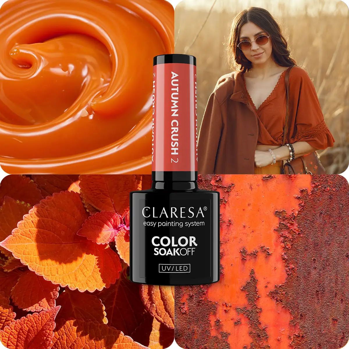 Claresa Esmalte en gel UV LED 5ml Autumn Crush 2