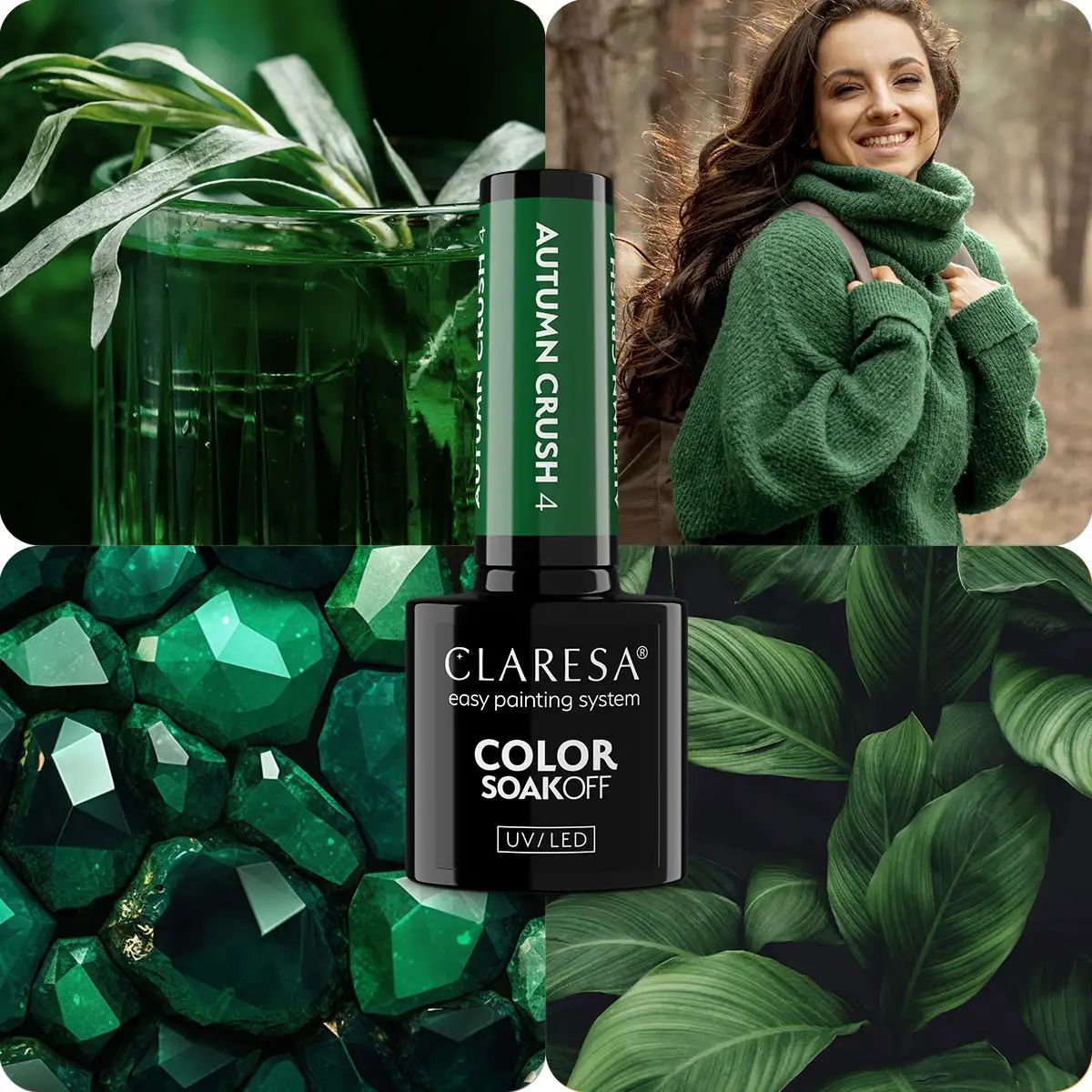 Claresa Esmalte en gel UV LED 5ml Autumn Crush 4