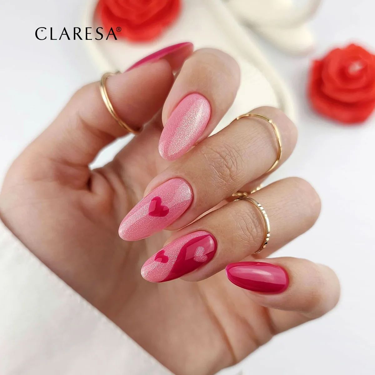 Claresa esmalte gel uv led 5ml la la love 2