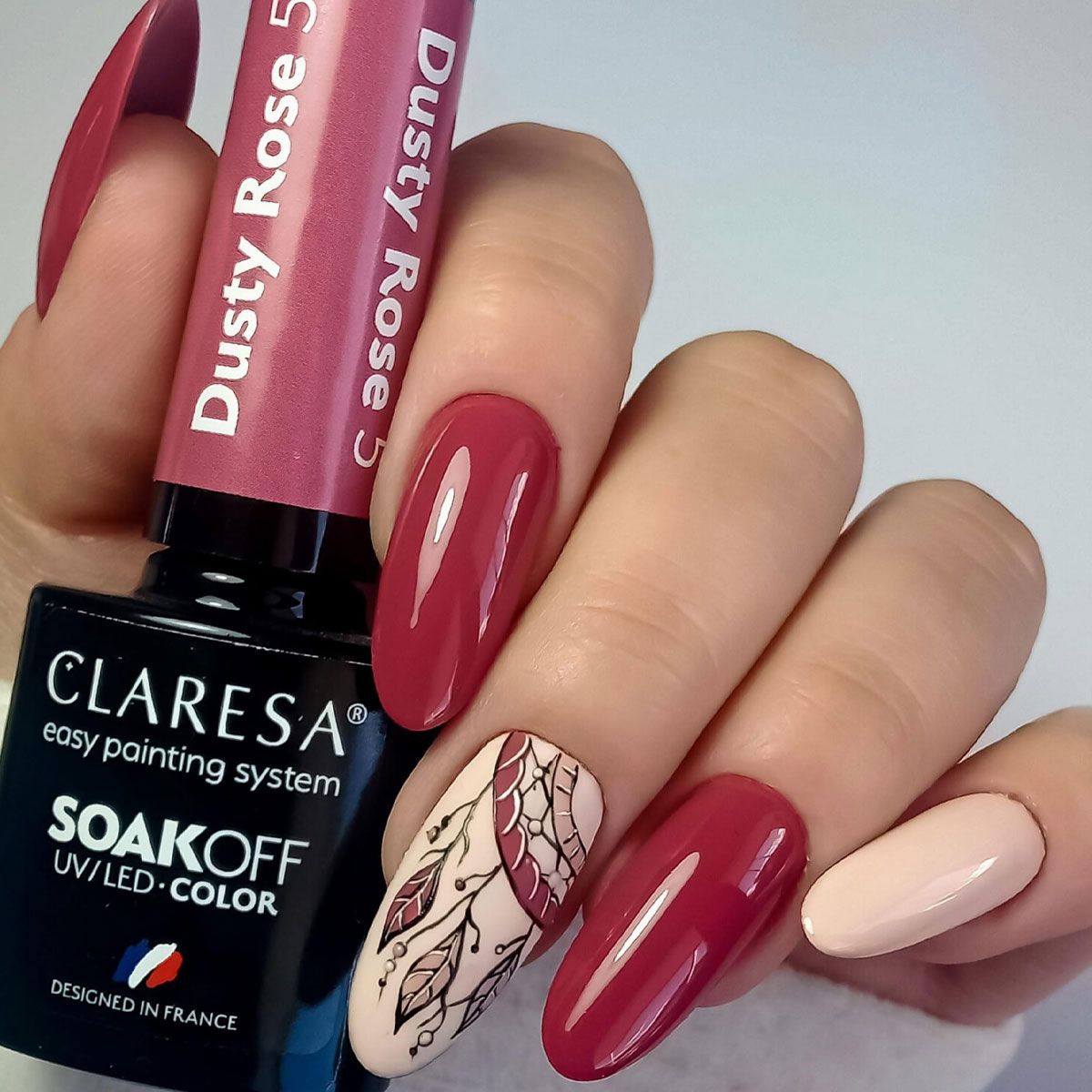 ClareSa Claresa UV LED Gellak 5ml Dusty Rose 5