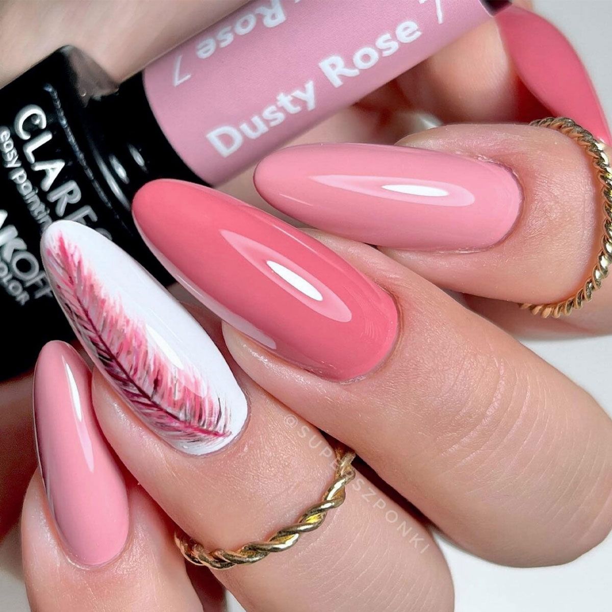 Claresa uv led gellak 5ml dusty rose 7