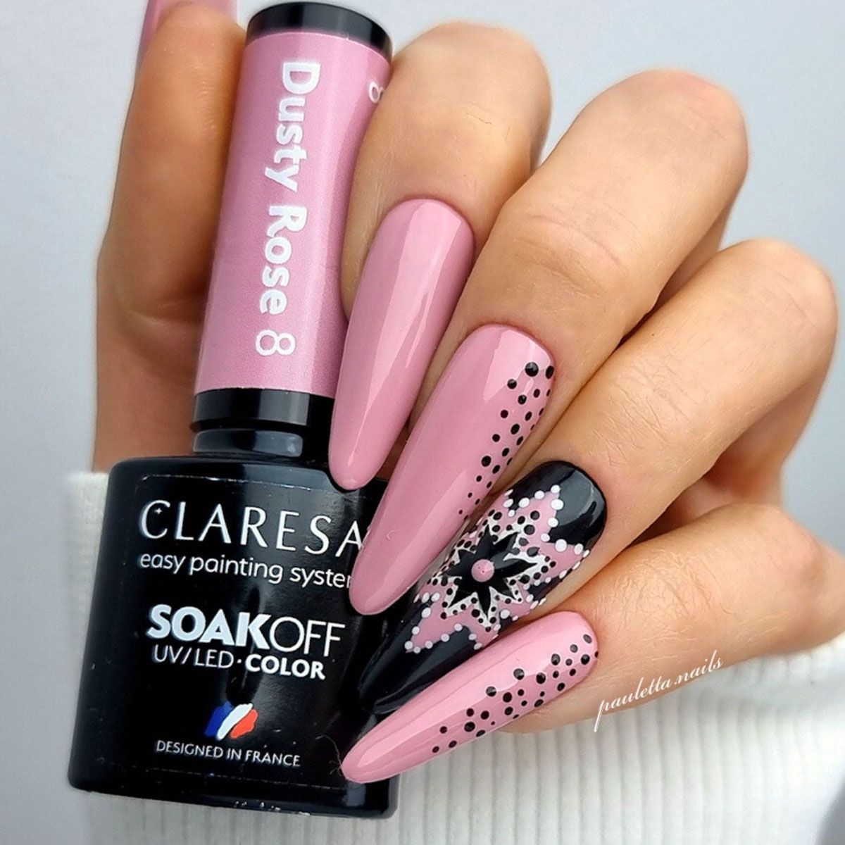 ClareSa Claresa UV LED Gellak 5ml Dusty Rose 8
