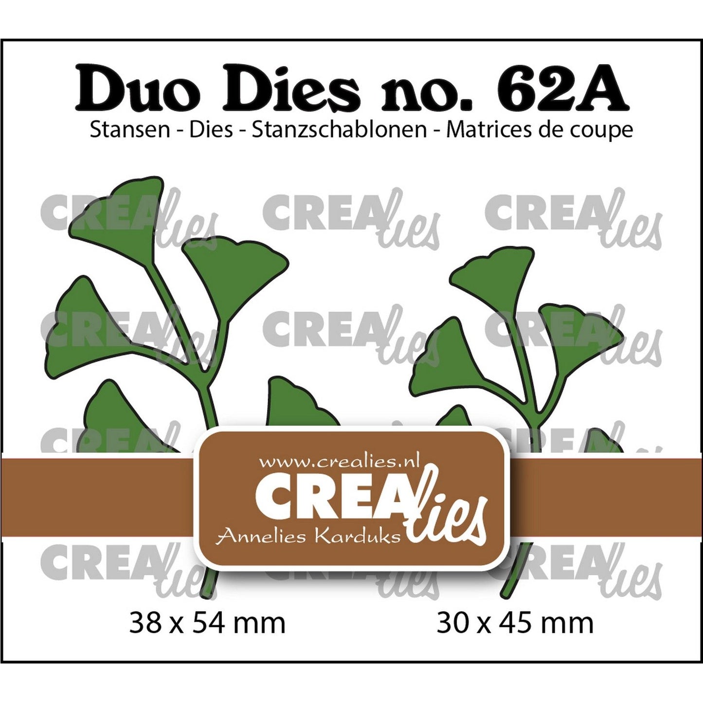 Crealies • dúo muere deja 14 imagen especular