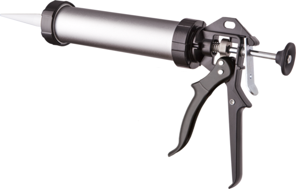 Pistola manual de cañón cerrado Botik | 400ml | plateado con negro - 30618879