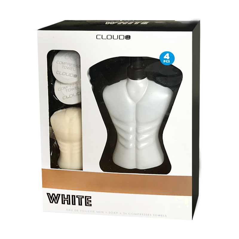 Set regalo Cloud11 da uomo bianco