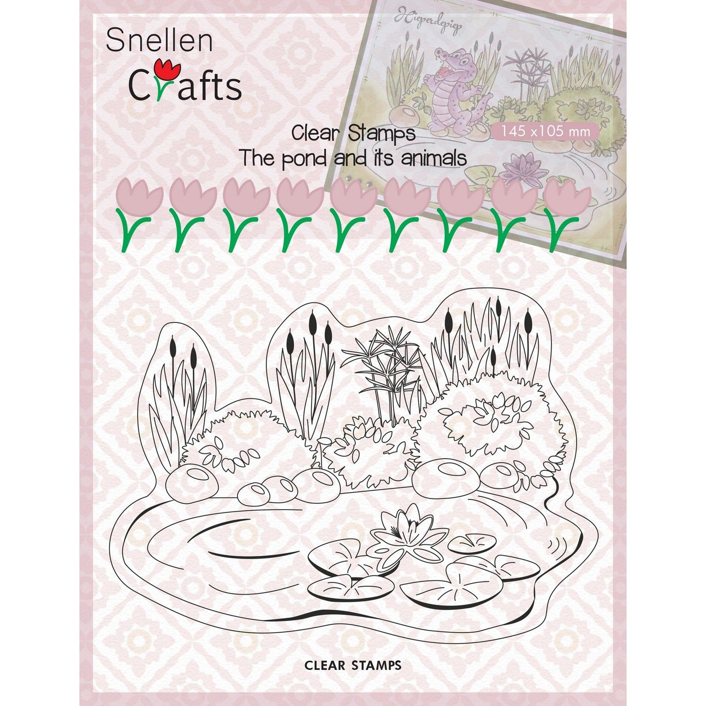 La elección de Nellie • Estanque con sello transparente Pond-Life de Snellen Crafts