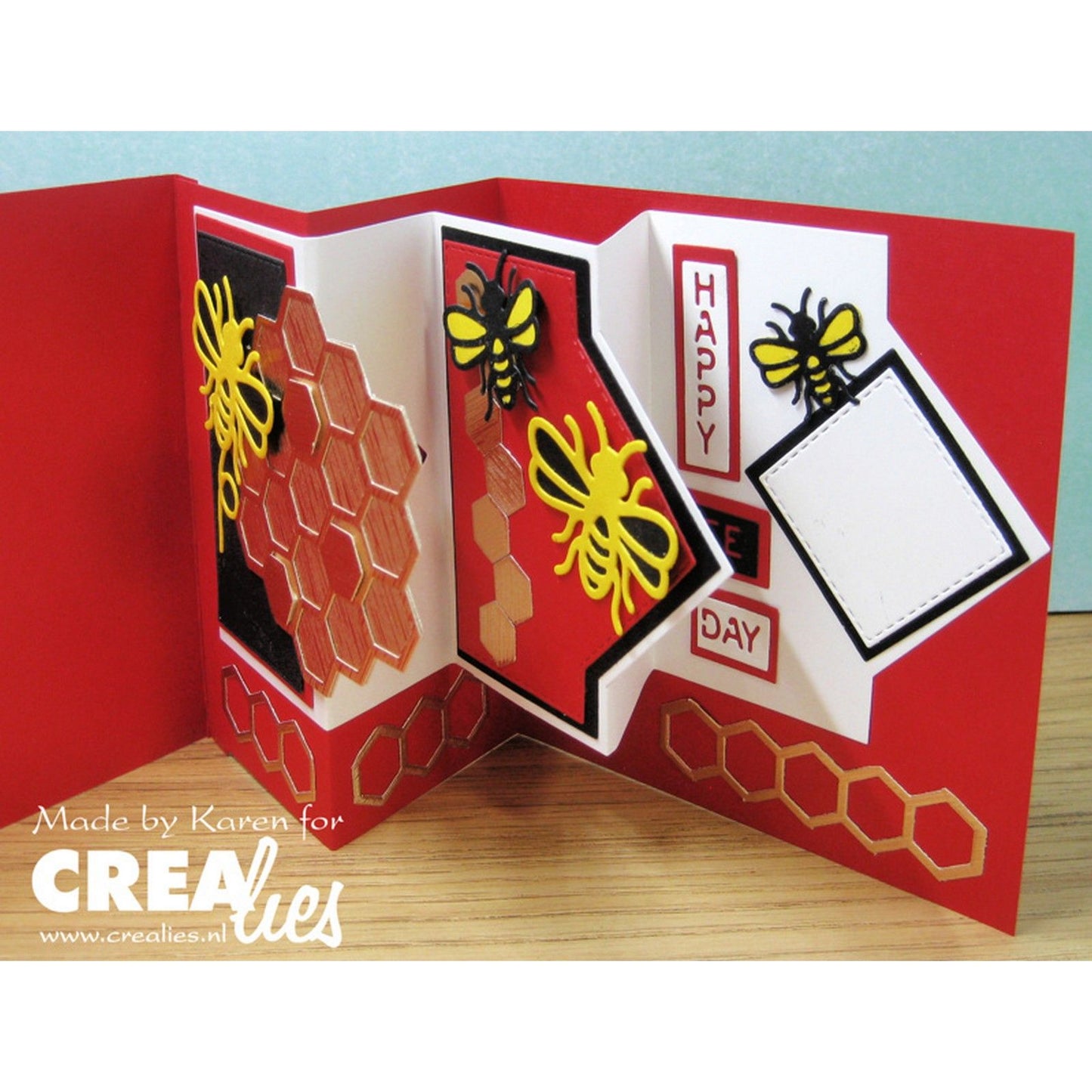 Crealies • stampi da taglio partzz api piccole e medie