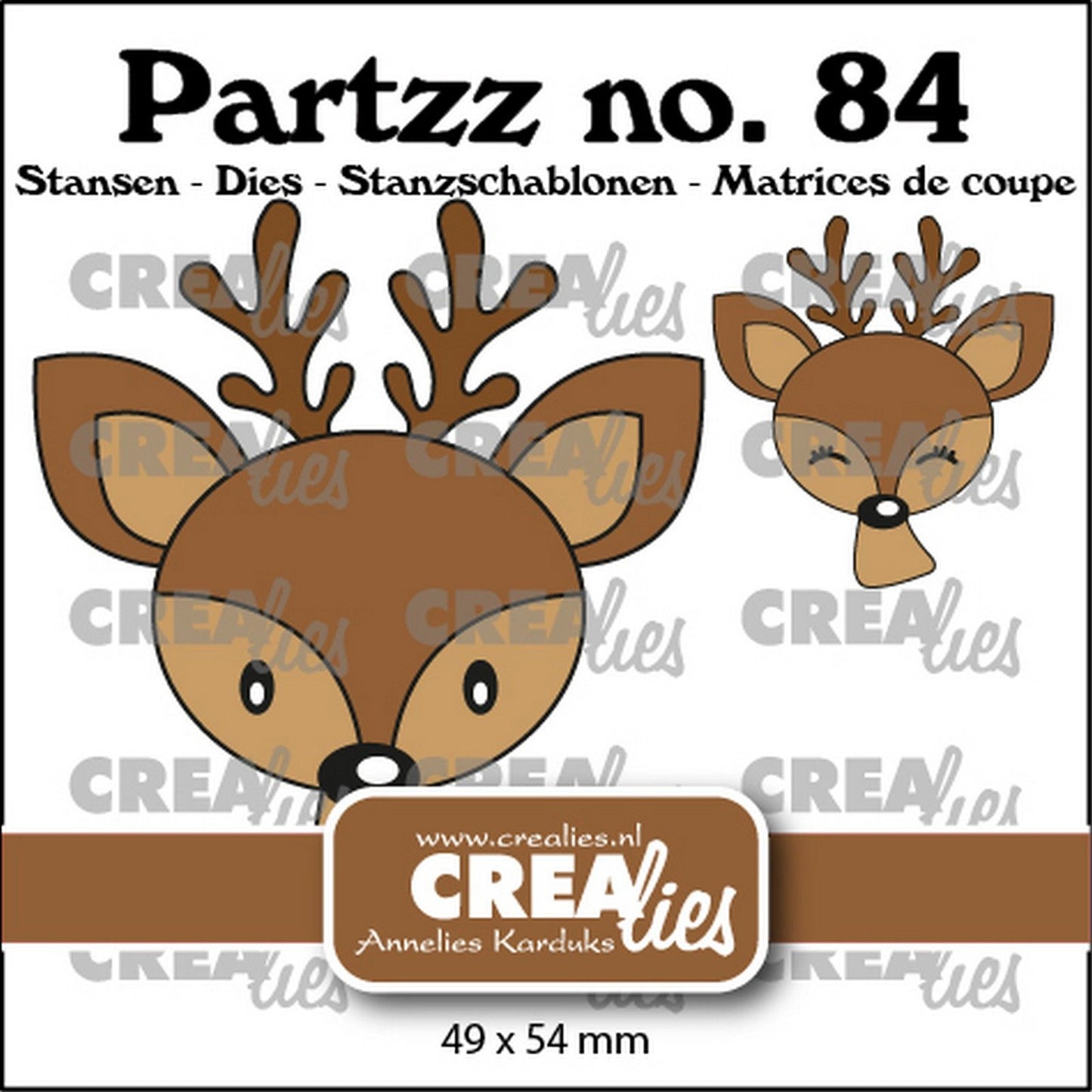 Crealies • ciervo partzz