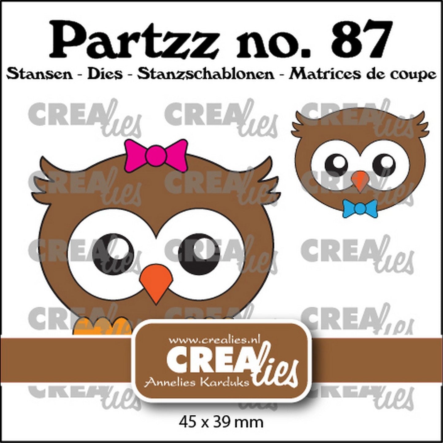 Crealies • búho partzz