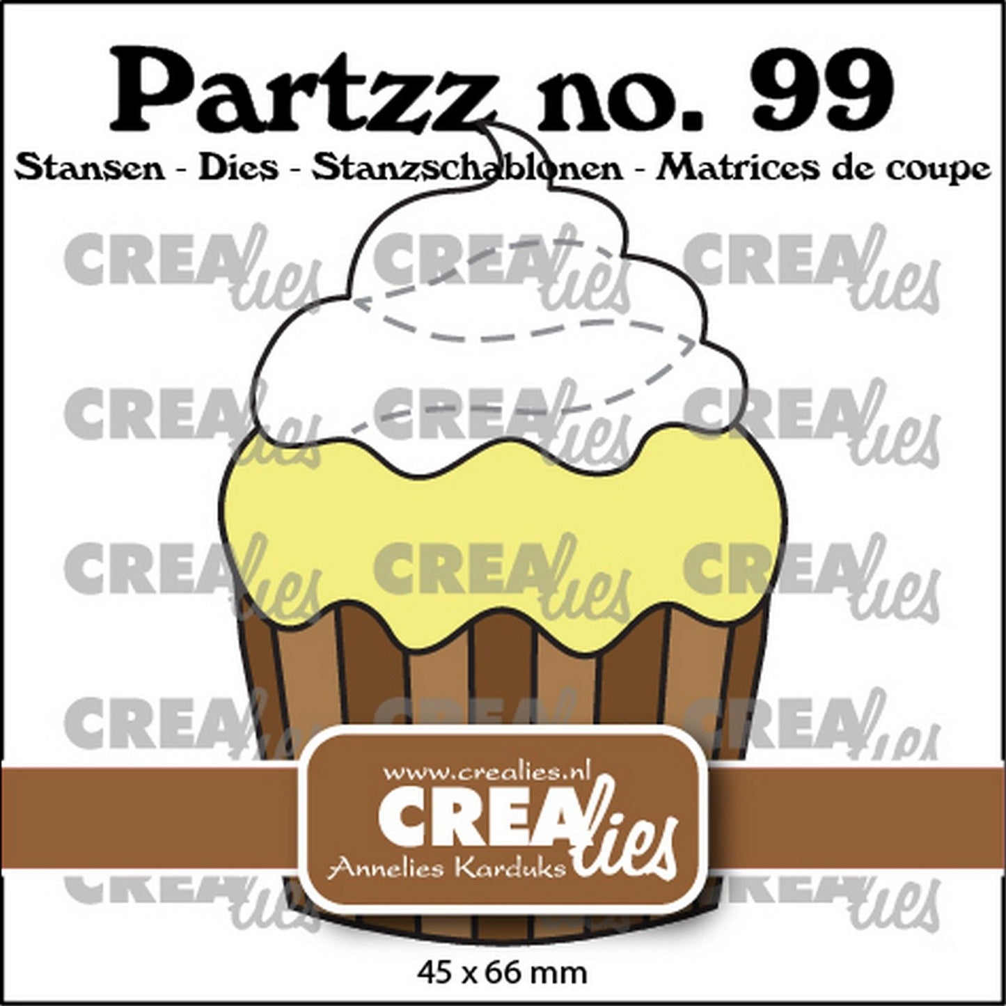 Crealies • partzz cupcake grande
