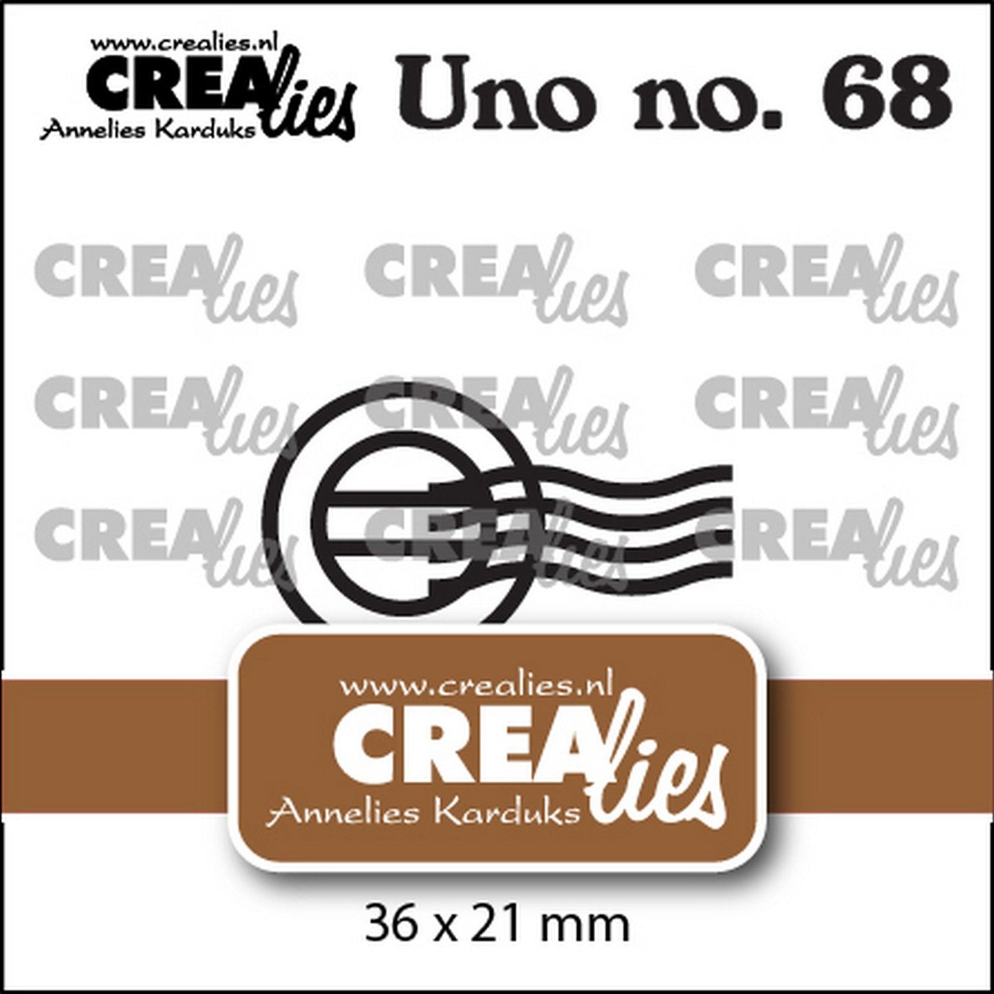 Crealies • uno die timbro medio