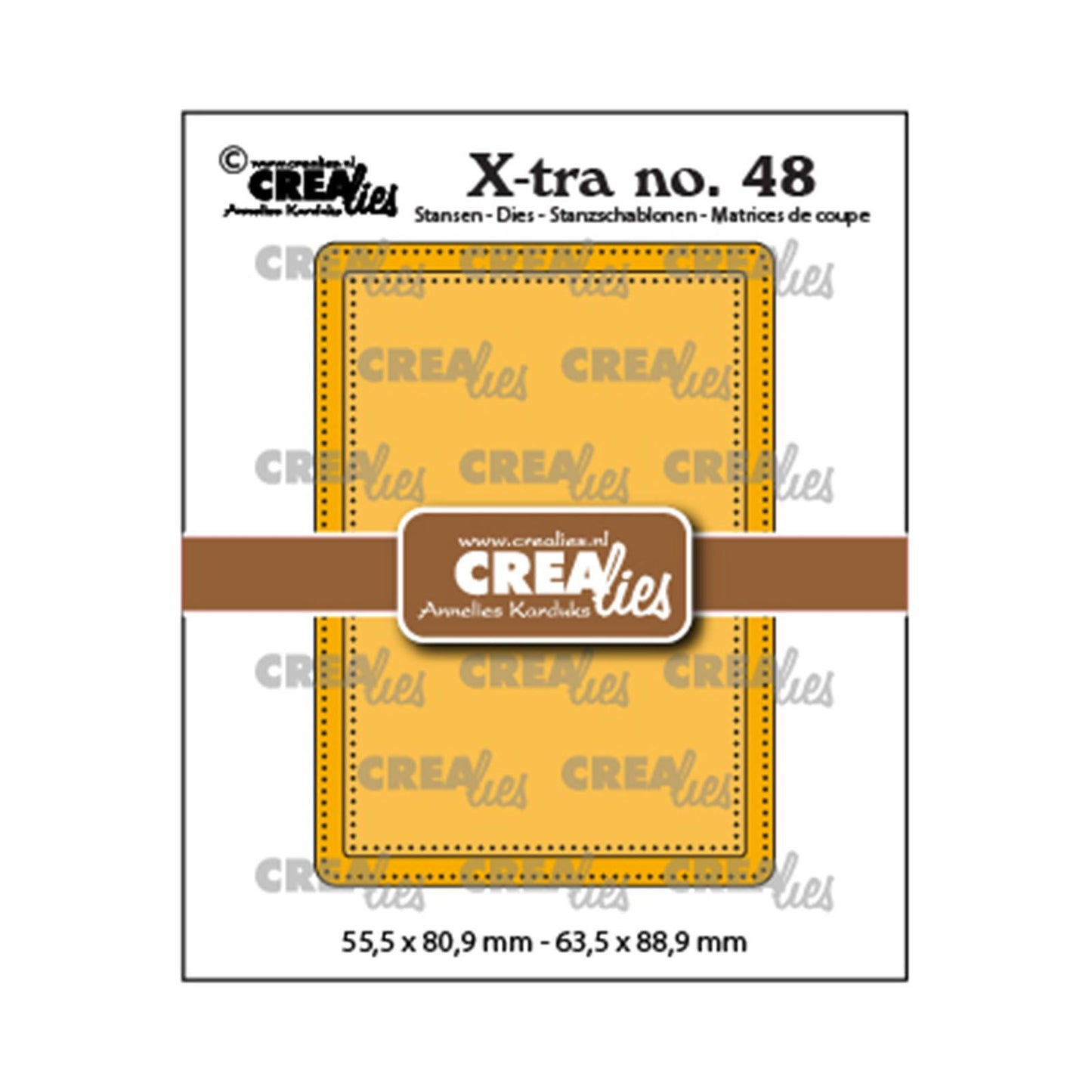 Crealies • xtra muore e linea tratteggiata