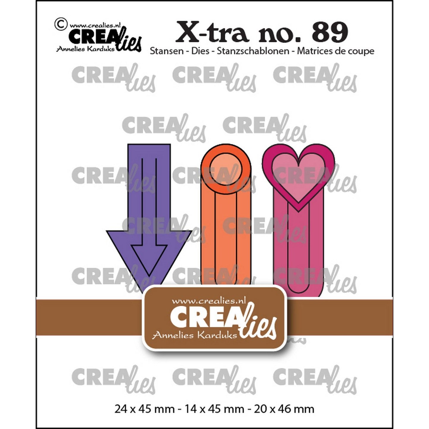 Crealies • clips extra