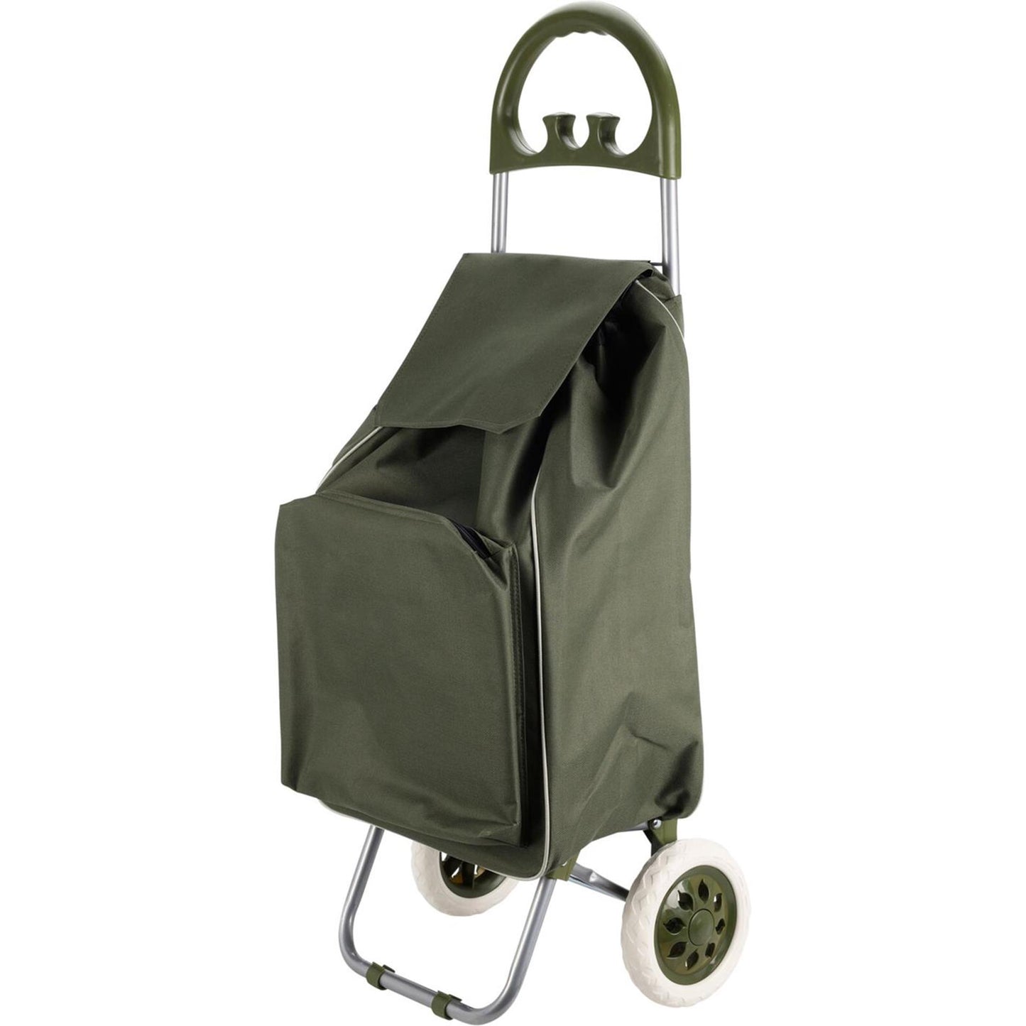 Eccellente carrello spesa per casalinghi 40l verde