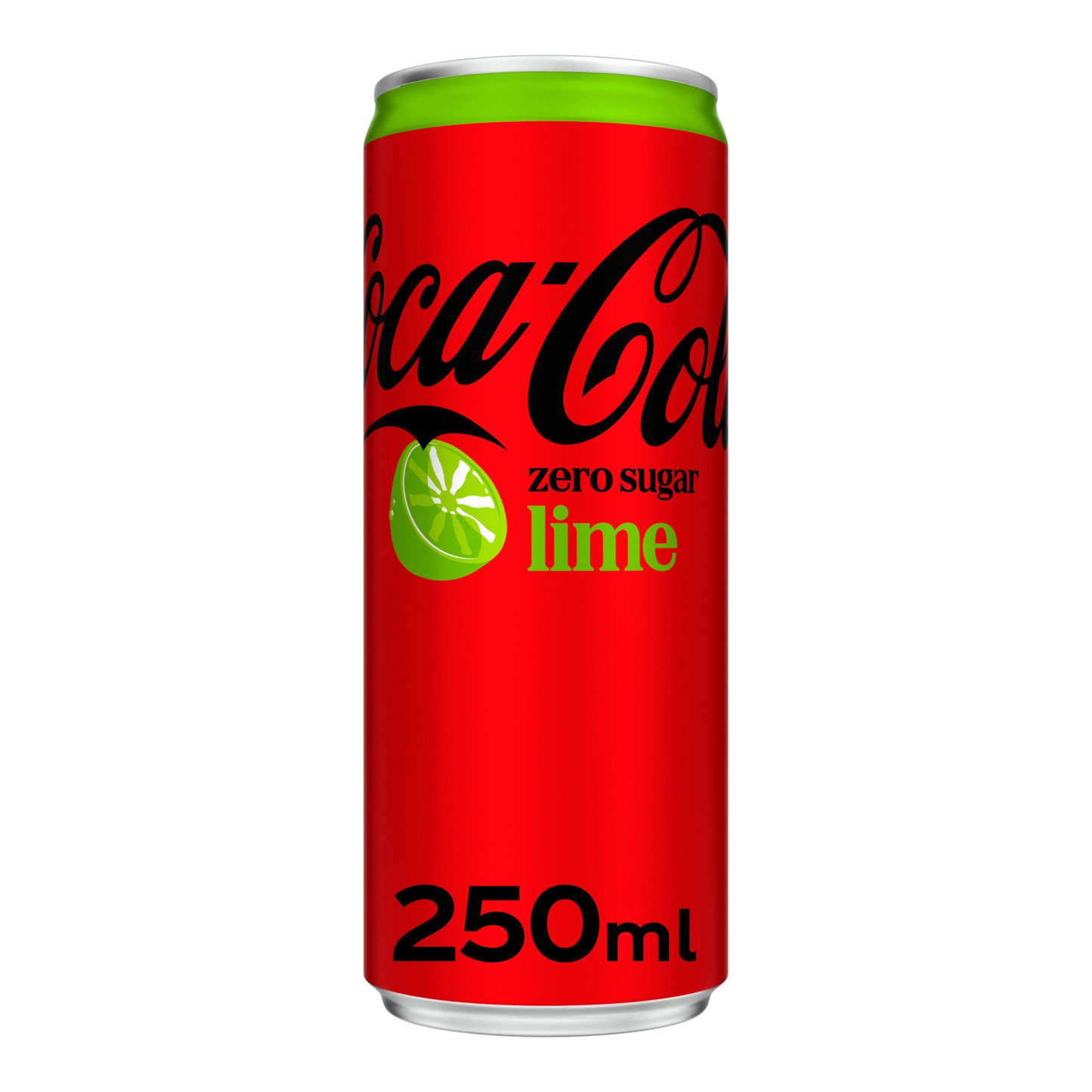 Coca Cola Zero Azúcar Lima Lata (12x 250 ml)