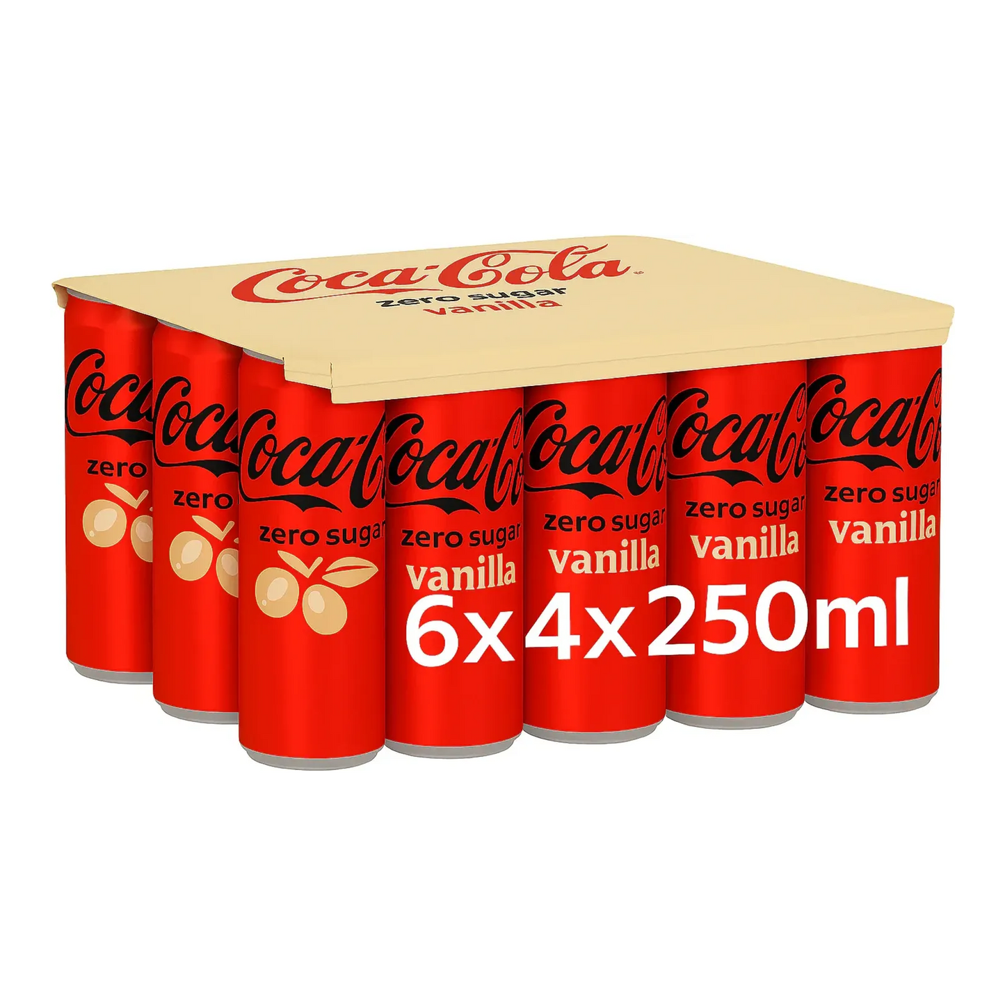 Lata Coca-Cola Zero Vainilla (24x 25cl)