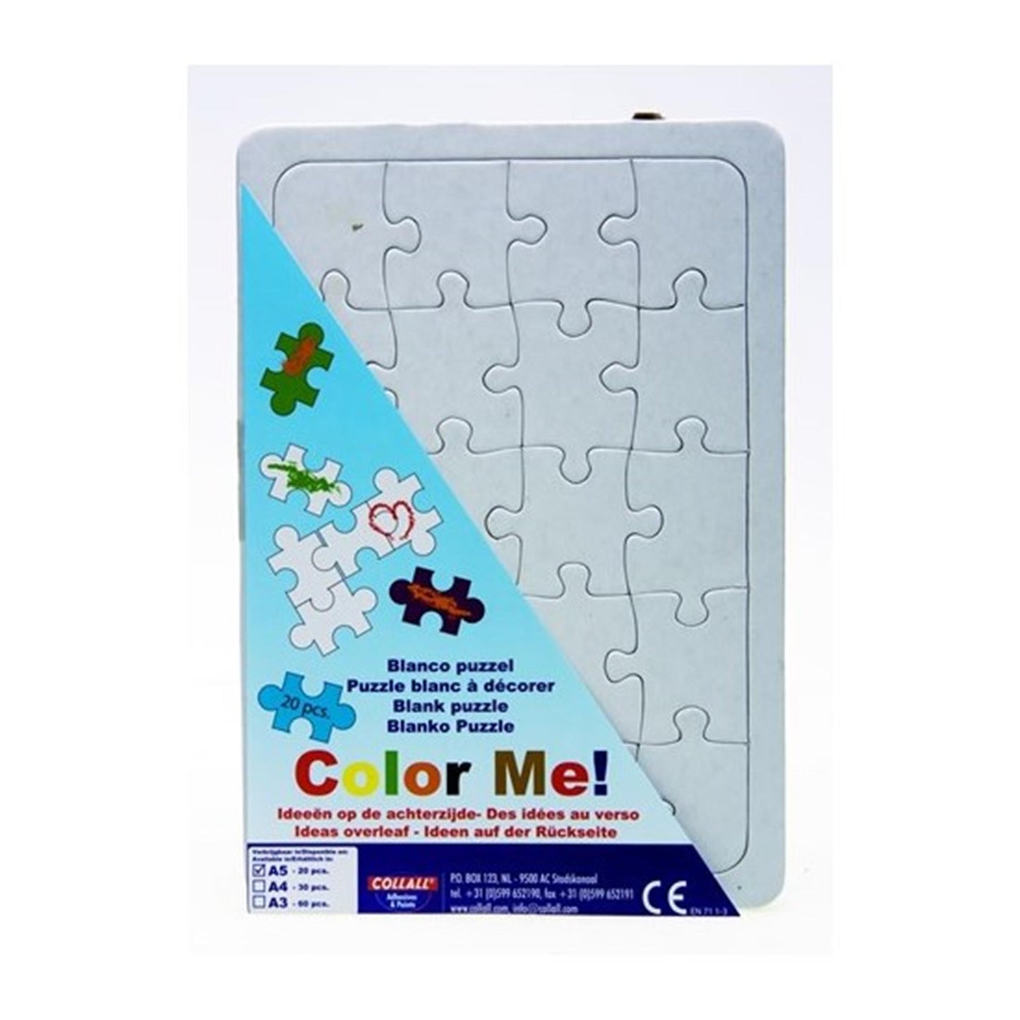 Collall puzzle vuoto A5 20pz
