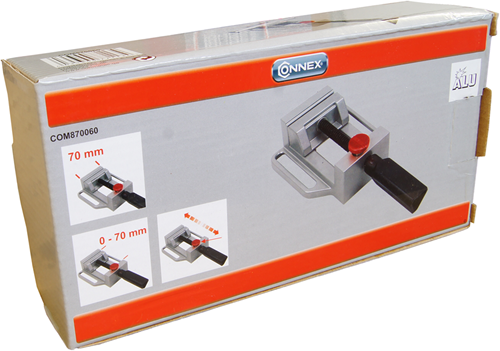 Morsa a macchina Connex 60mm alluminio - com870060