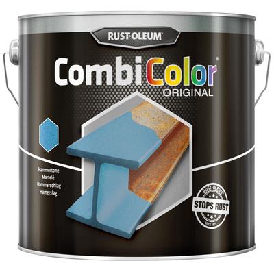 Rust-oleum pintura metal combicolor azul claro tono martillo 0,75ltr