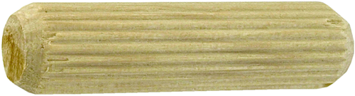 Connex houten deuvel geribbeld 10x40 30st - com900103