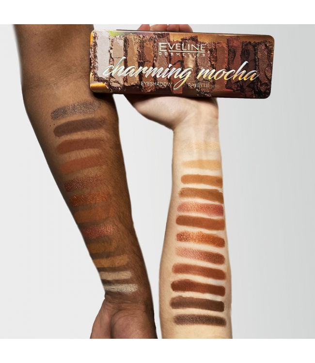 Eveline Eveline Paleta de sombras de ojos Charming Mocha
