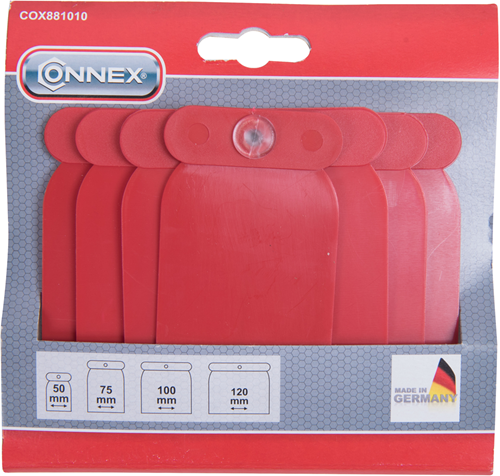 Connex espátula japonesa set plastico 4uds - cox881010