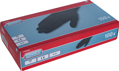 Guante connex (desechable) nitrilo 100uds xl - cox938590