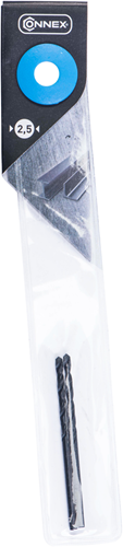 Punta per metallo Connex 2,5 mm (57 mm) (2 pezzi) blu - cox970027