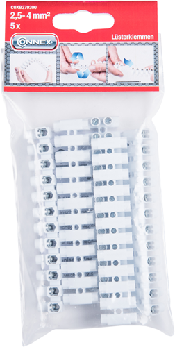 Connex kroonsteen 12polig 2.5-4mm2 5st - coxb370300