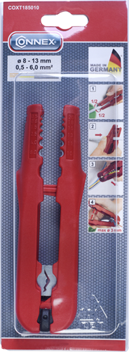 Alicate pelacables Connex + cuchilla de corte 8-13mm - coxt185010