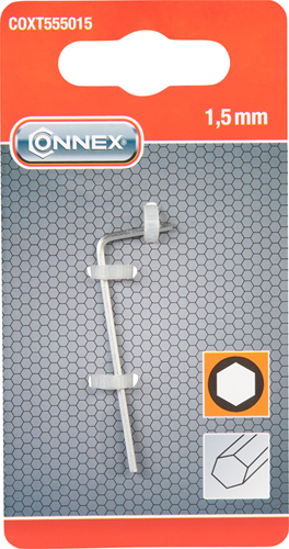 Llave hexagonal Connex de 1,5 mm - coxt555015