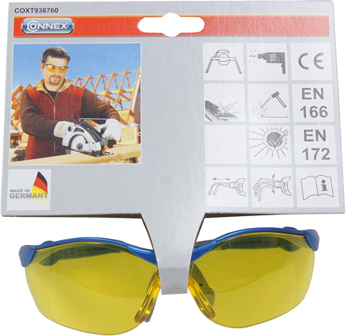 Connex gafas protectoras amarillas en166+172 - coxt938760