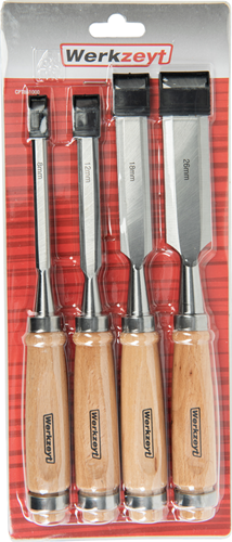 Con:p set scalpelli legno 4pz - cpt861000