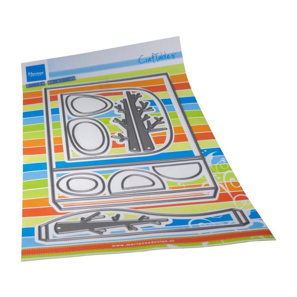 Design Marianne • Biglietto con scatola realizzabile piccolo