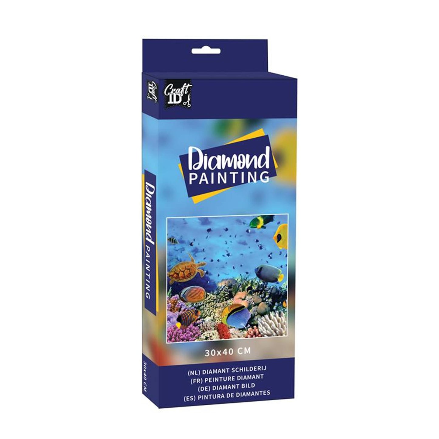 Cuadro diamante Grafix mundo submarino 30x40