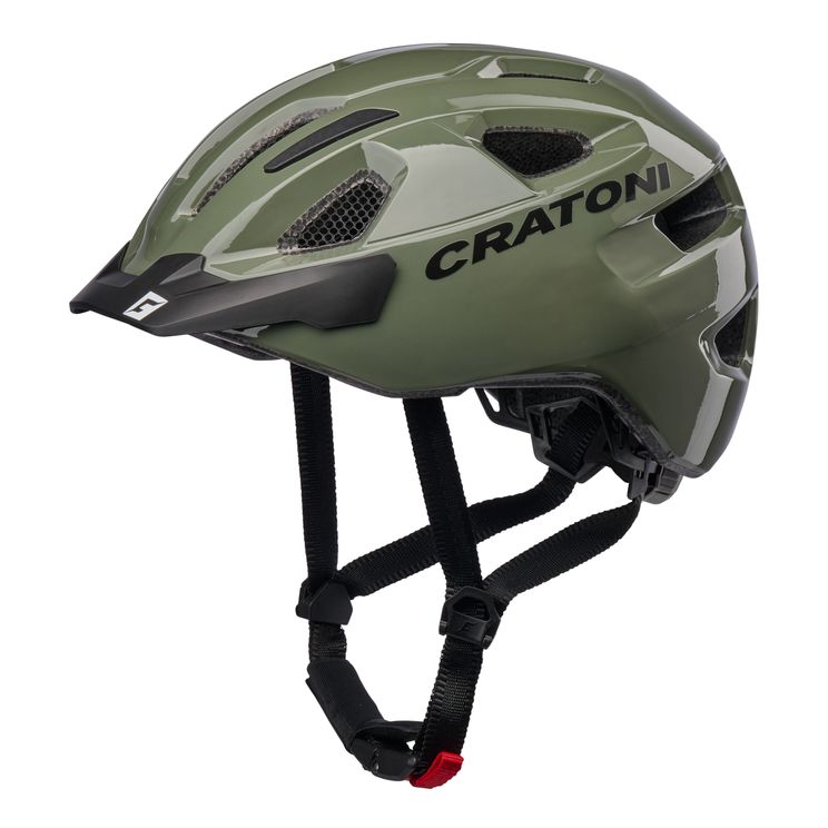 Casco Cratoni c-swift oliva lucido xl